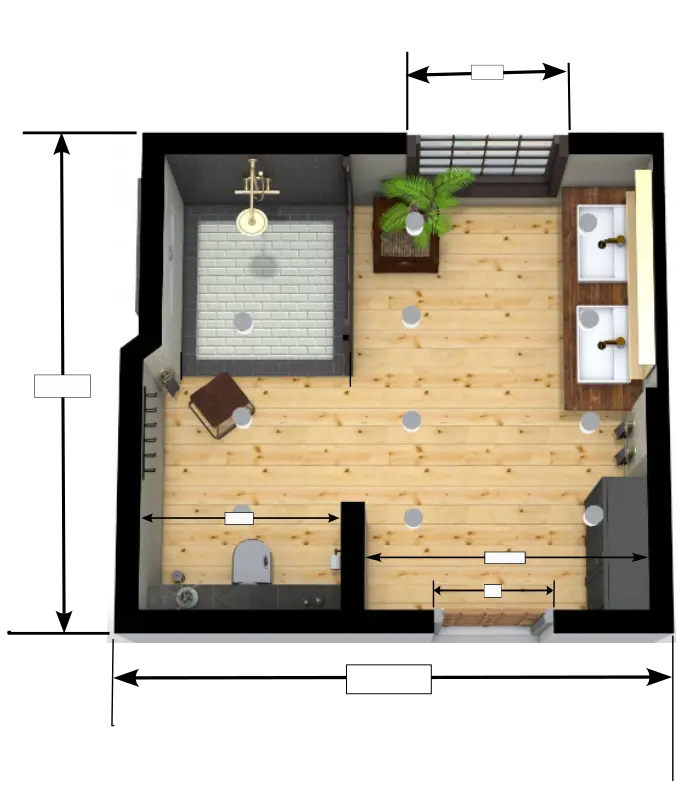 Room Aerial View